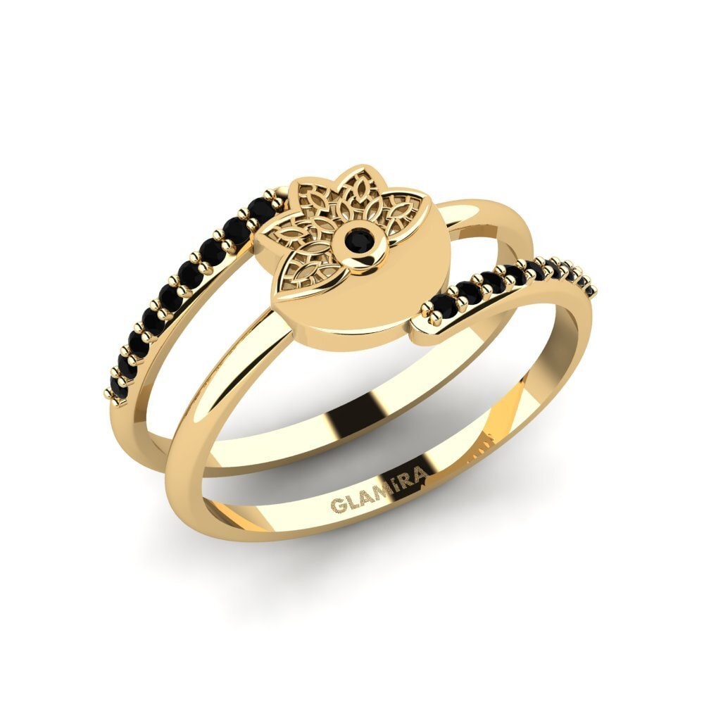 Schwarzer Diamant Ring Sturegatan