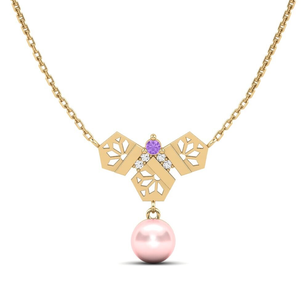 Amethyst Women's Necklace Txiav