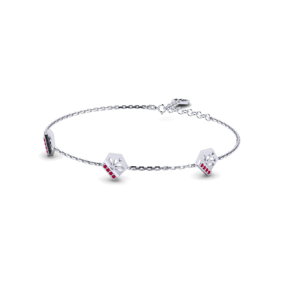 Paladio Rubí Pulsera de Mujer Nyolo