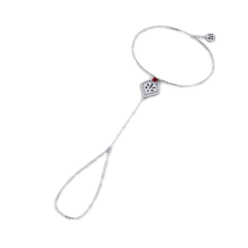 Paladio Rubí Pulsera de Mujer Vakker