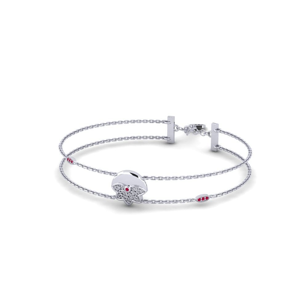Paladio Rubí Pulsera de Mujer Vartavagen