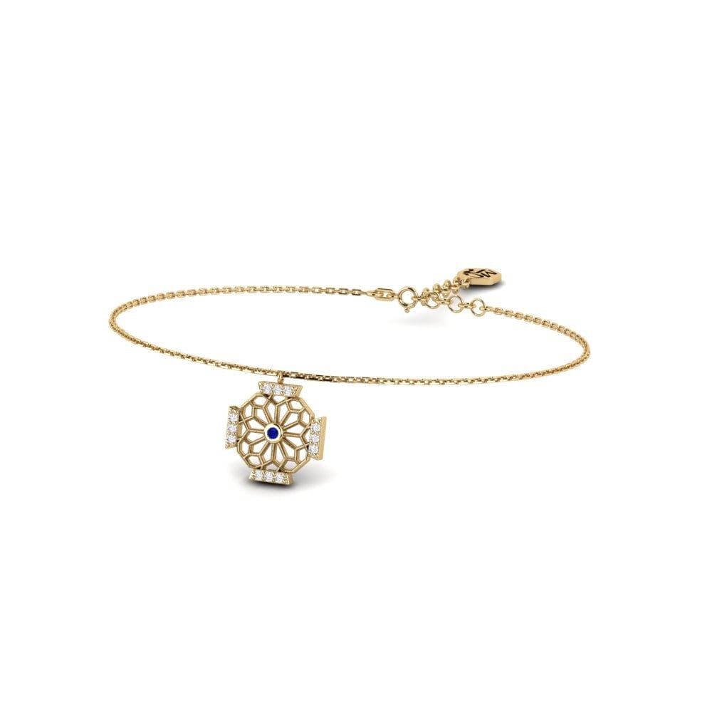 Zafiro Pulsera de Mujer Yamabuki