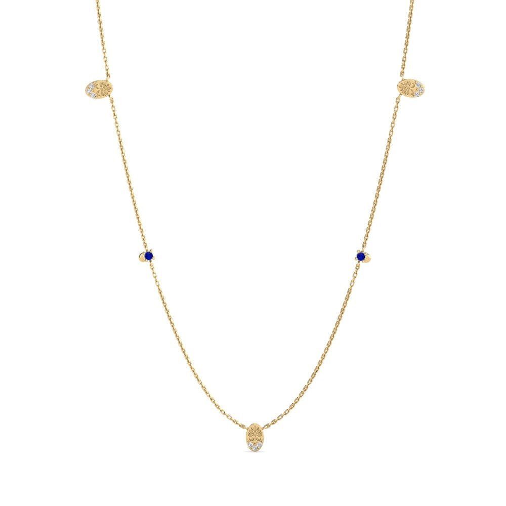 Zafiro Collar de Mujer Amadede