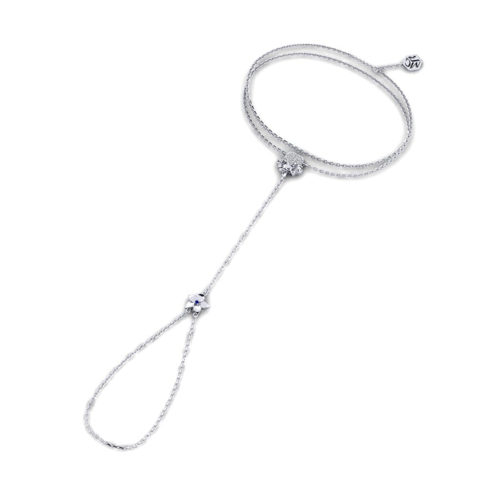 Paladio Zafiro Pulsera de dedo Avenoir