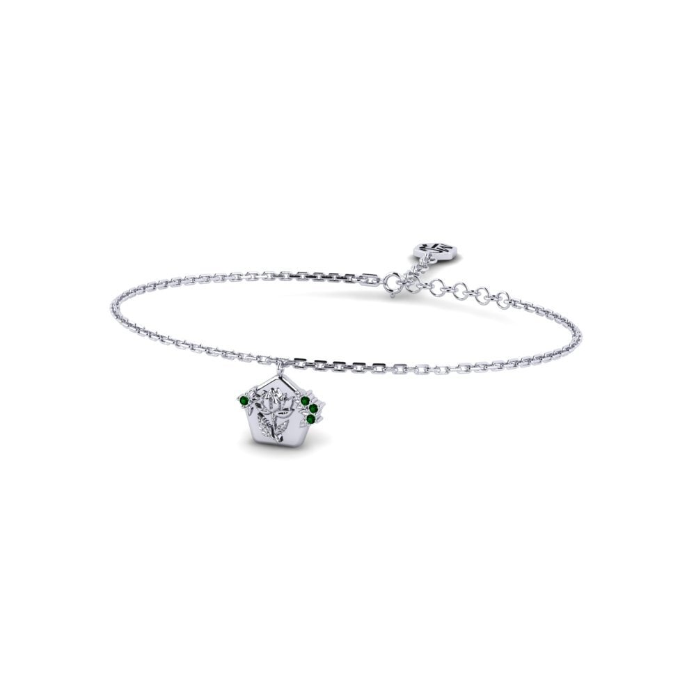 Paladio Circonita Verde Pulsera de Mujer Bloomstrata