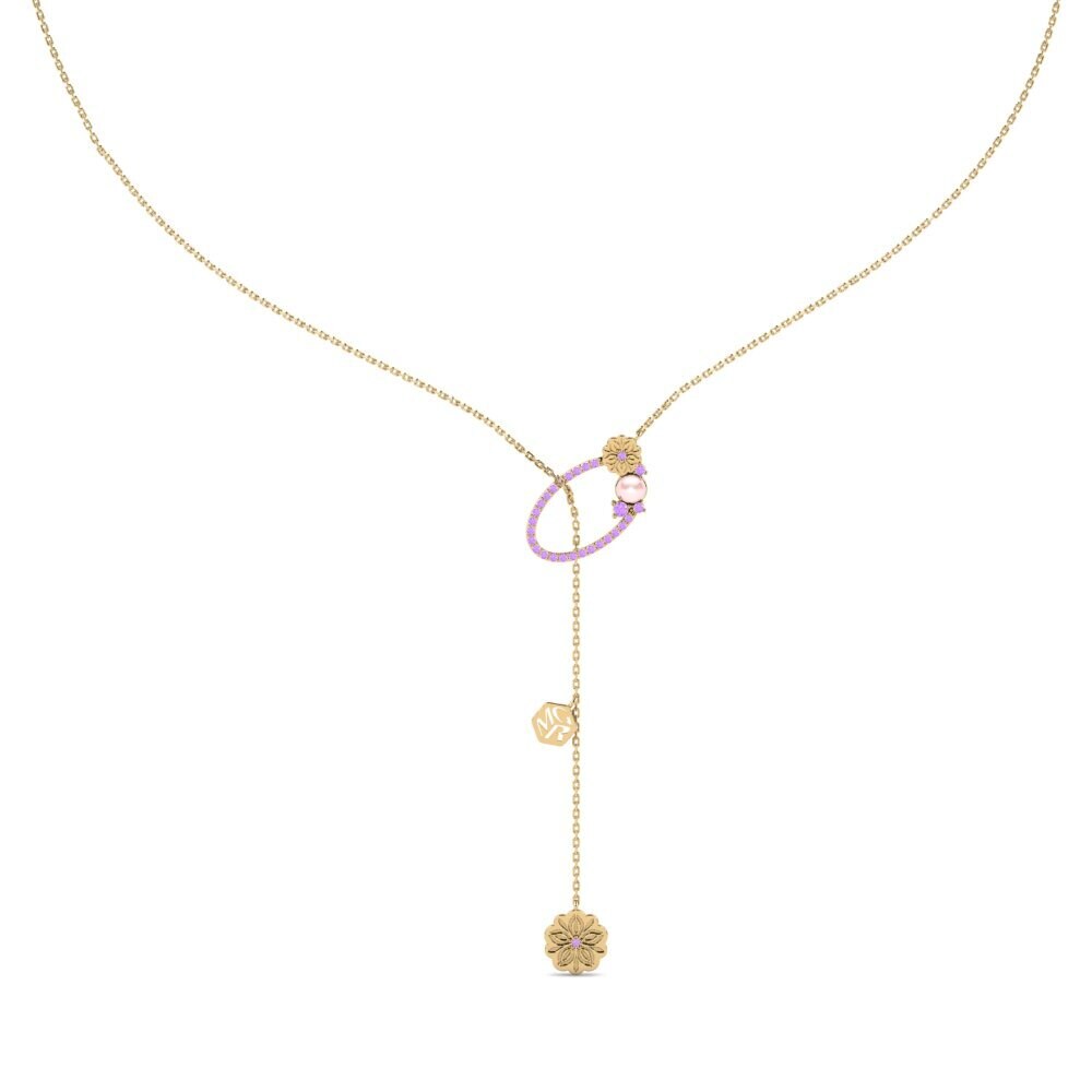 Amethyst Women's Necklace Bunyi
