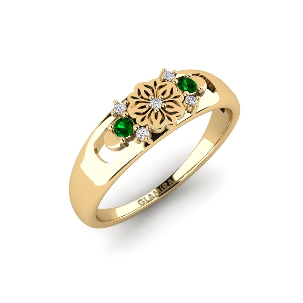 Zircone Vert Bague Fiefita