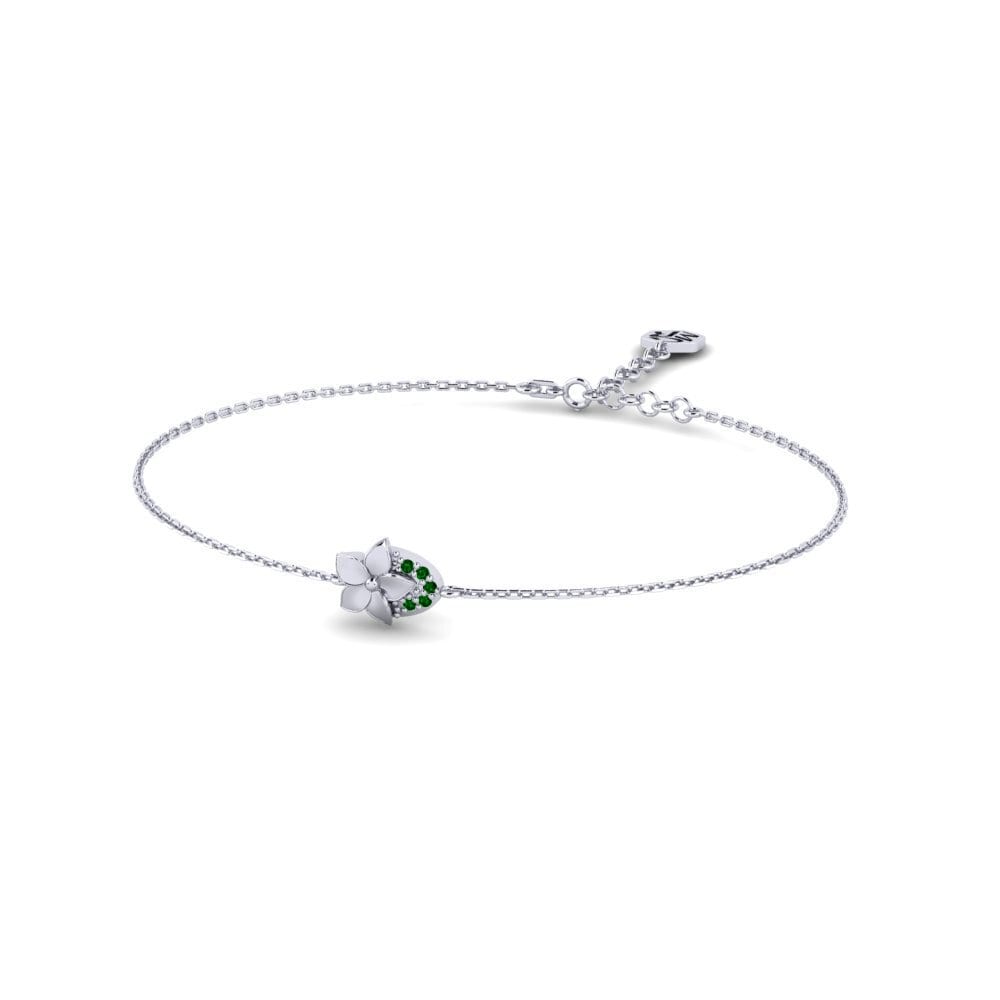 Paladio Circonita Verde Pulsera de Mujer Hicks
