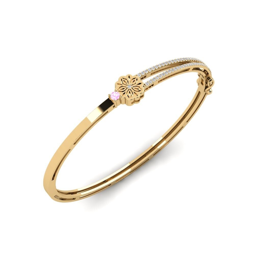 Zafiro Rosado Brazalete de mujer Ilangi