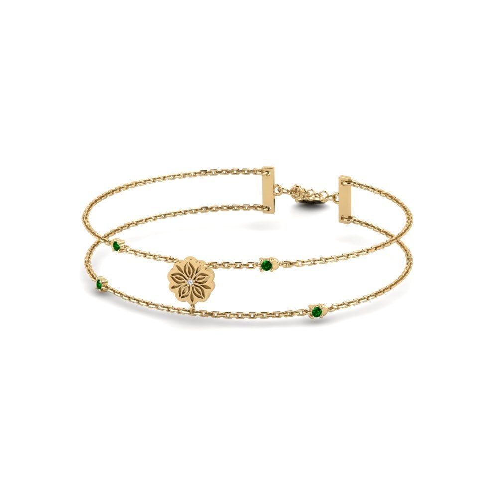 Green Zirconia Women's Bracelet Kanniy