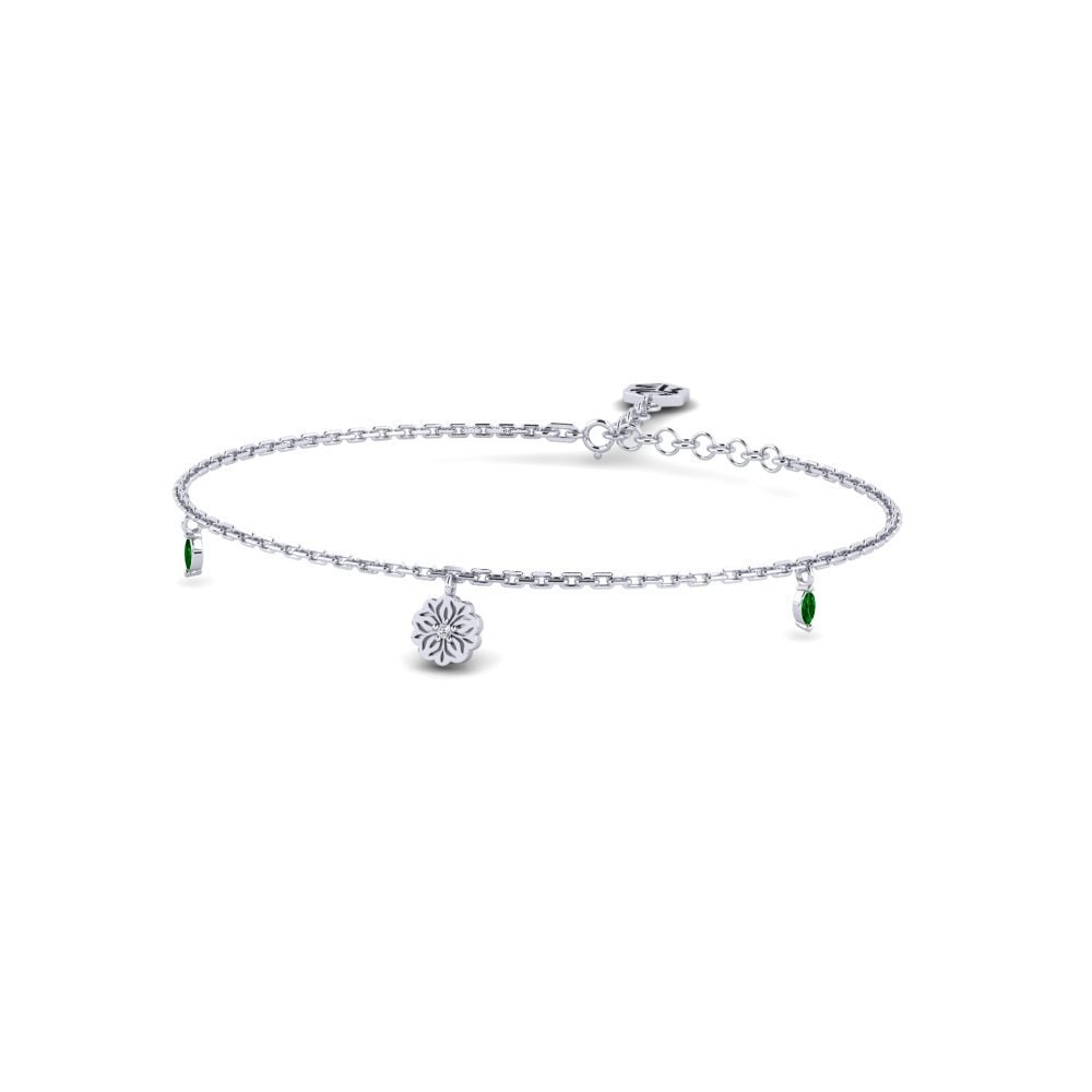 Paladio Circonita Verde Pulsera de Mujer Kleur