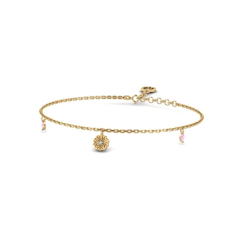 Zafiro Rosado Pulsera de Mujer Kleur