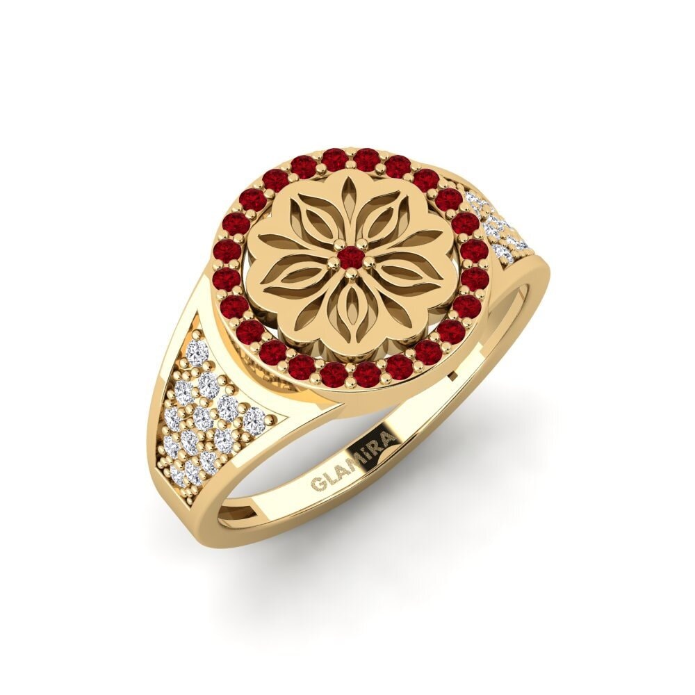 Red Zirconia Ring Kouler