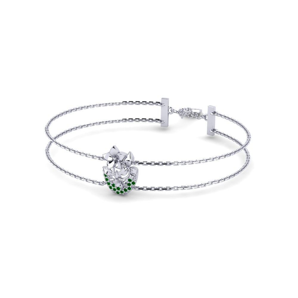 Paladio Circonita Verde Pulsera de Mujer Marquessa