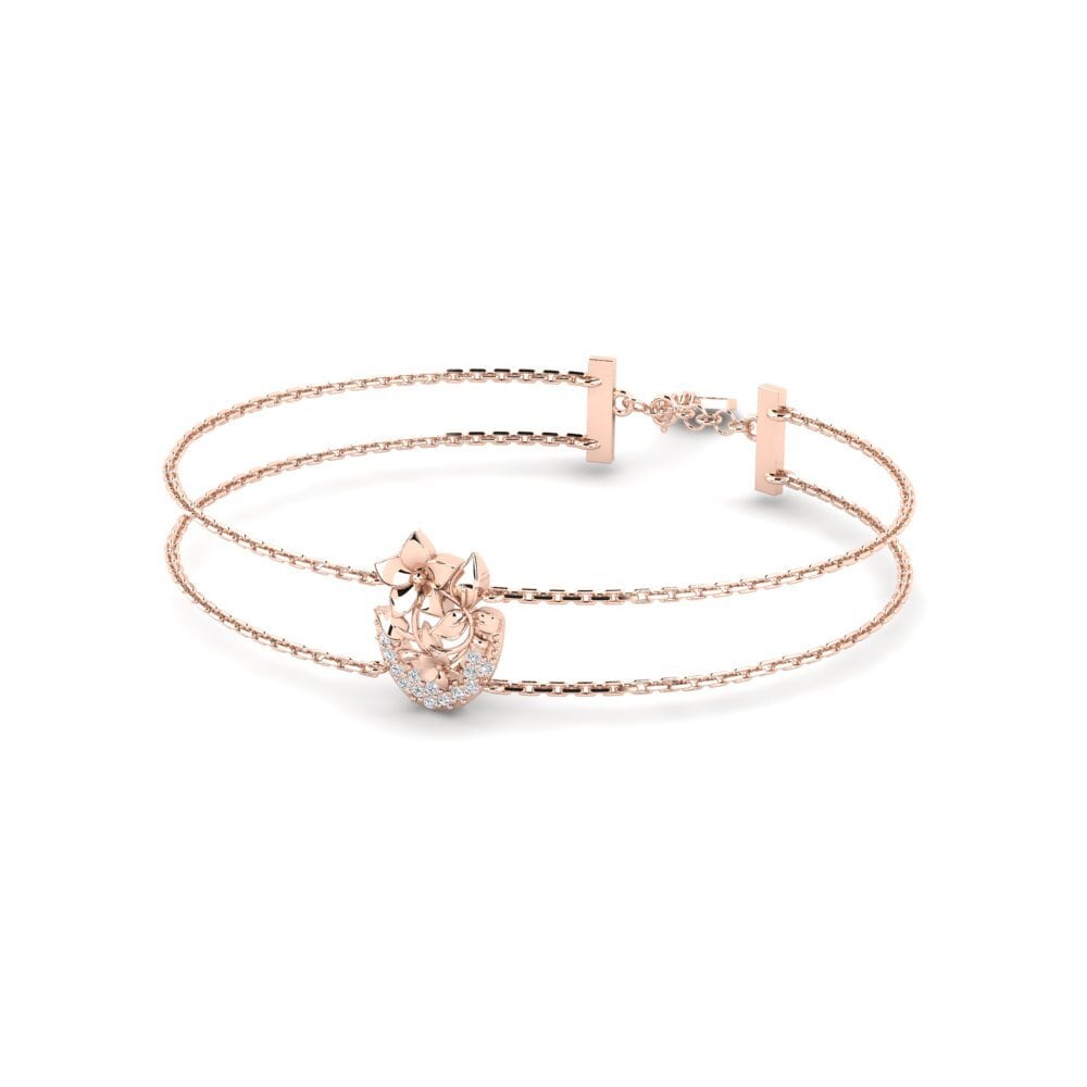 14k Rose Gold Women's Bracelet Marquessa