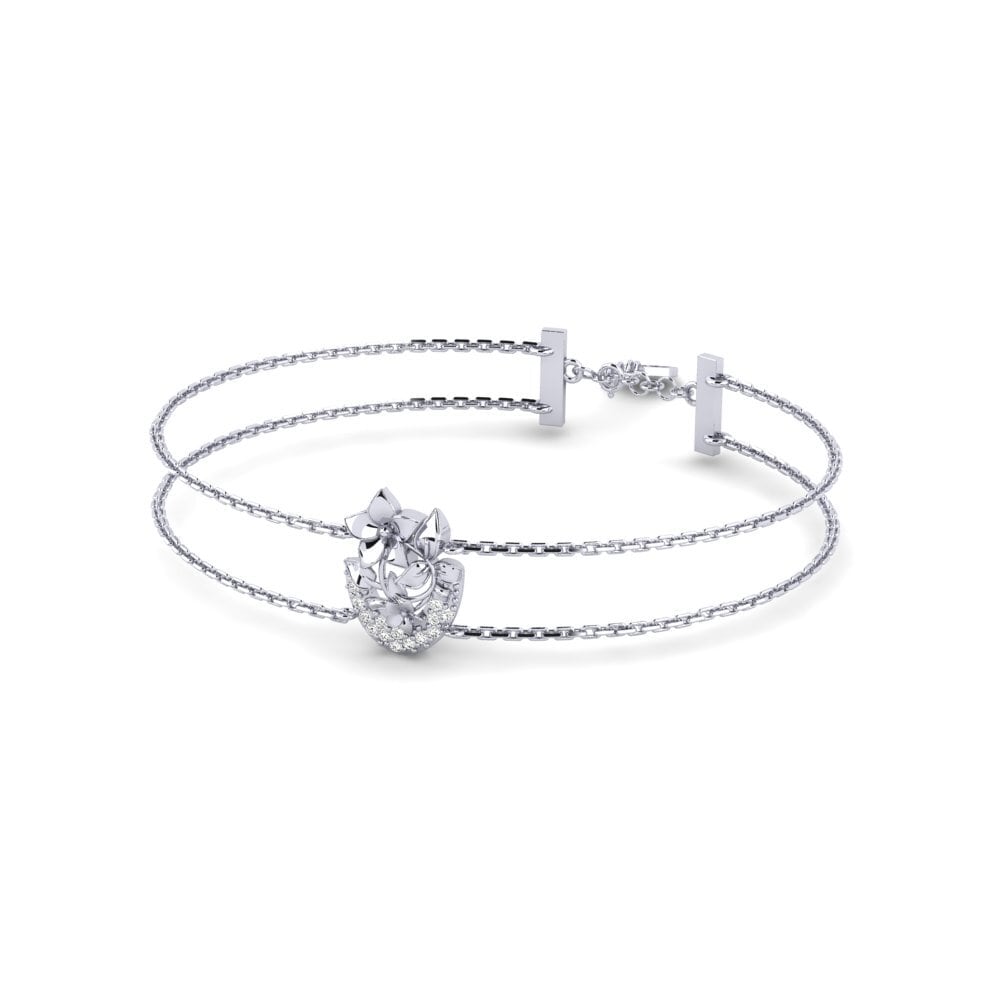 Paladio Moissanita Pulsera de Mujer Marquessa
