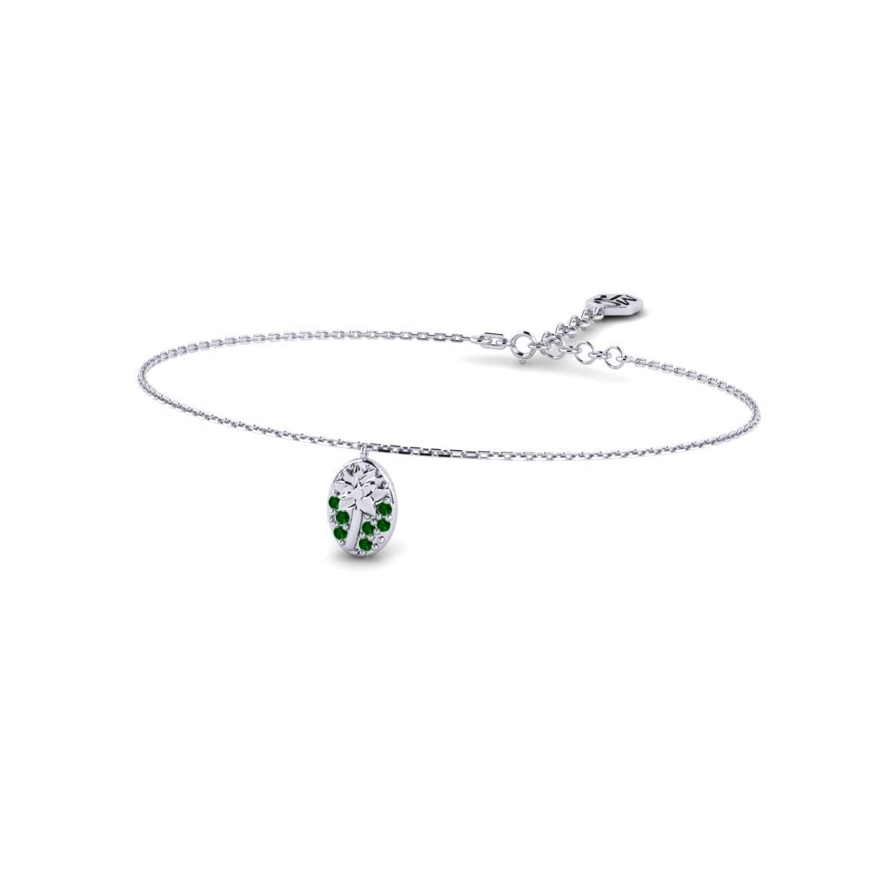 Paladio Circonita Verde Pulsera de Mujer Nostrand