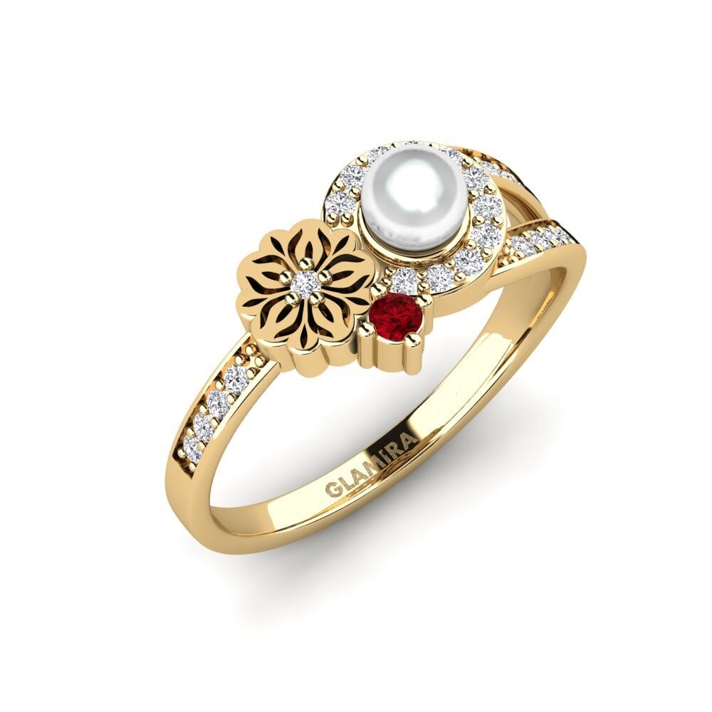 Red Zirconia Ring Nzoroko