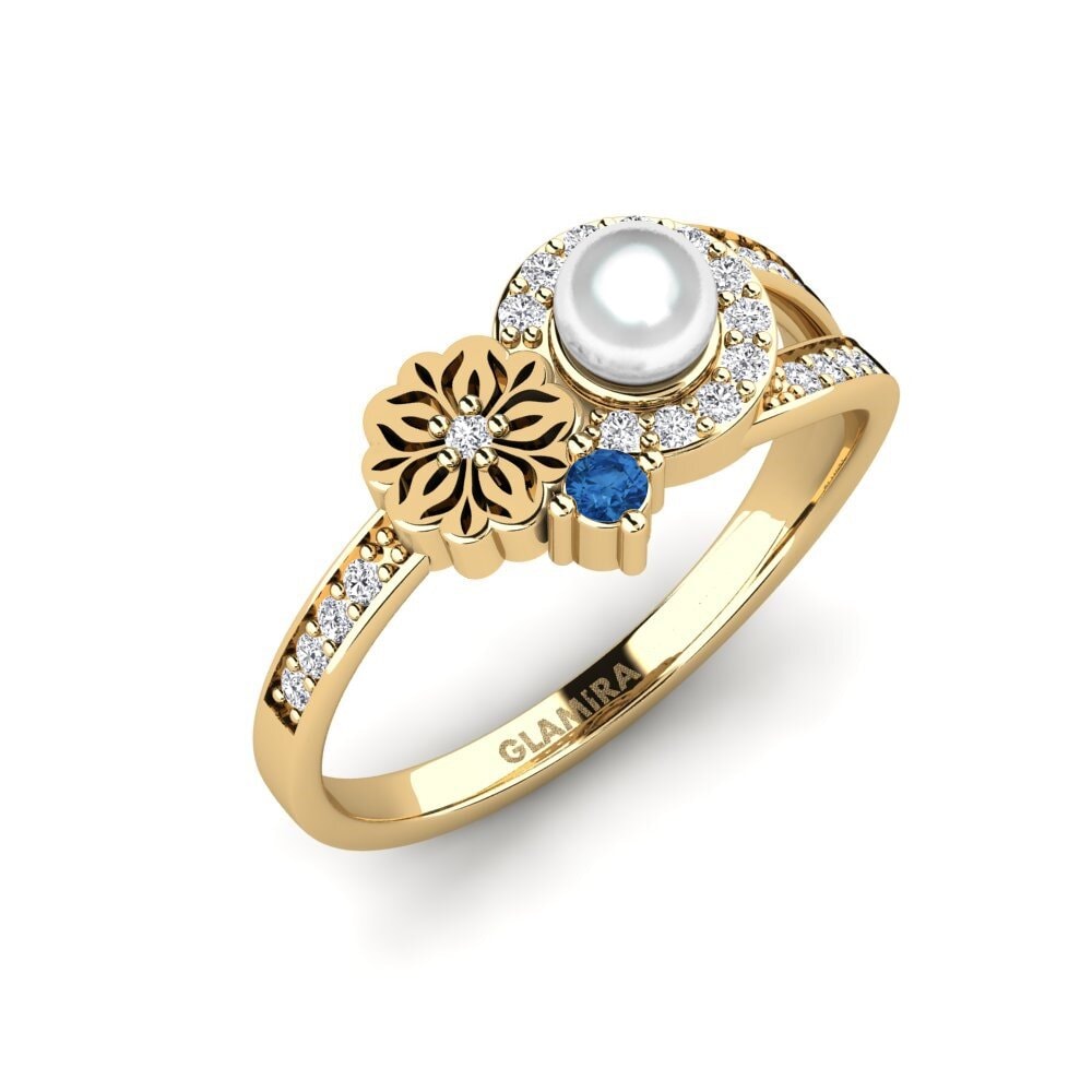 Dark Blue Zirconia Ring Nzoroko