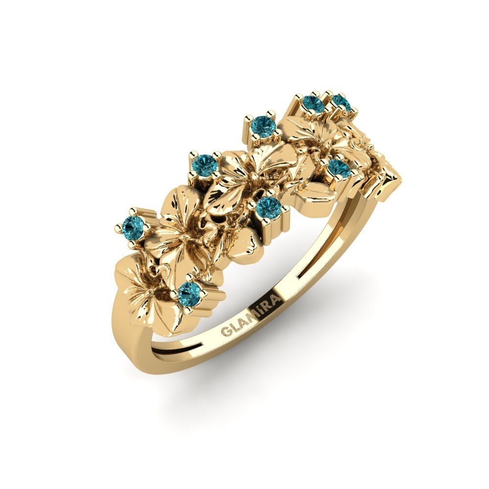 Blue Diamond Ring Portabellia