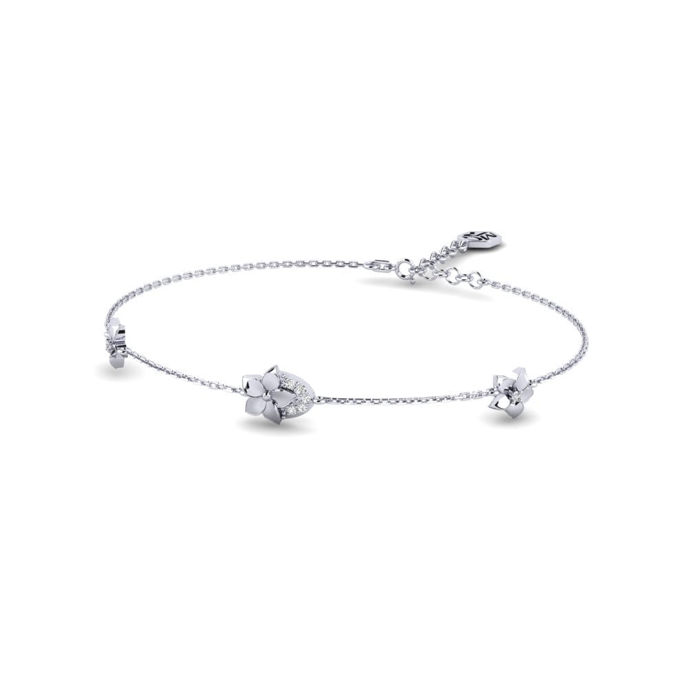 Paladio Moissanita Pulsera de Mujer President