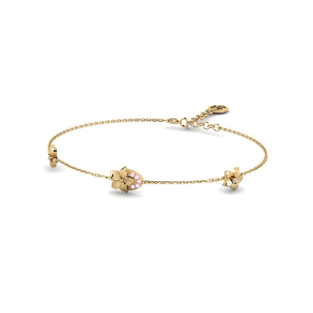 Zafiro Rosado Pulsera de Mujer President