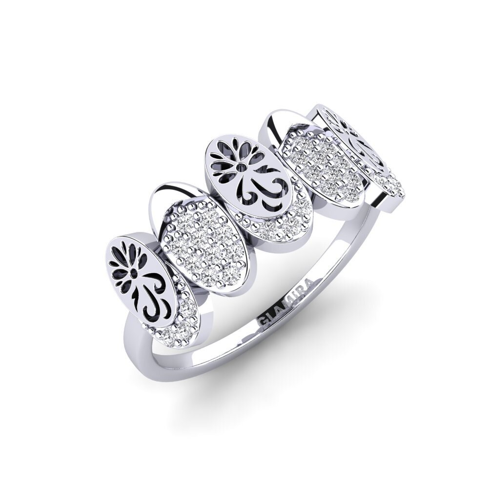 White Silver Ring Qobooru