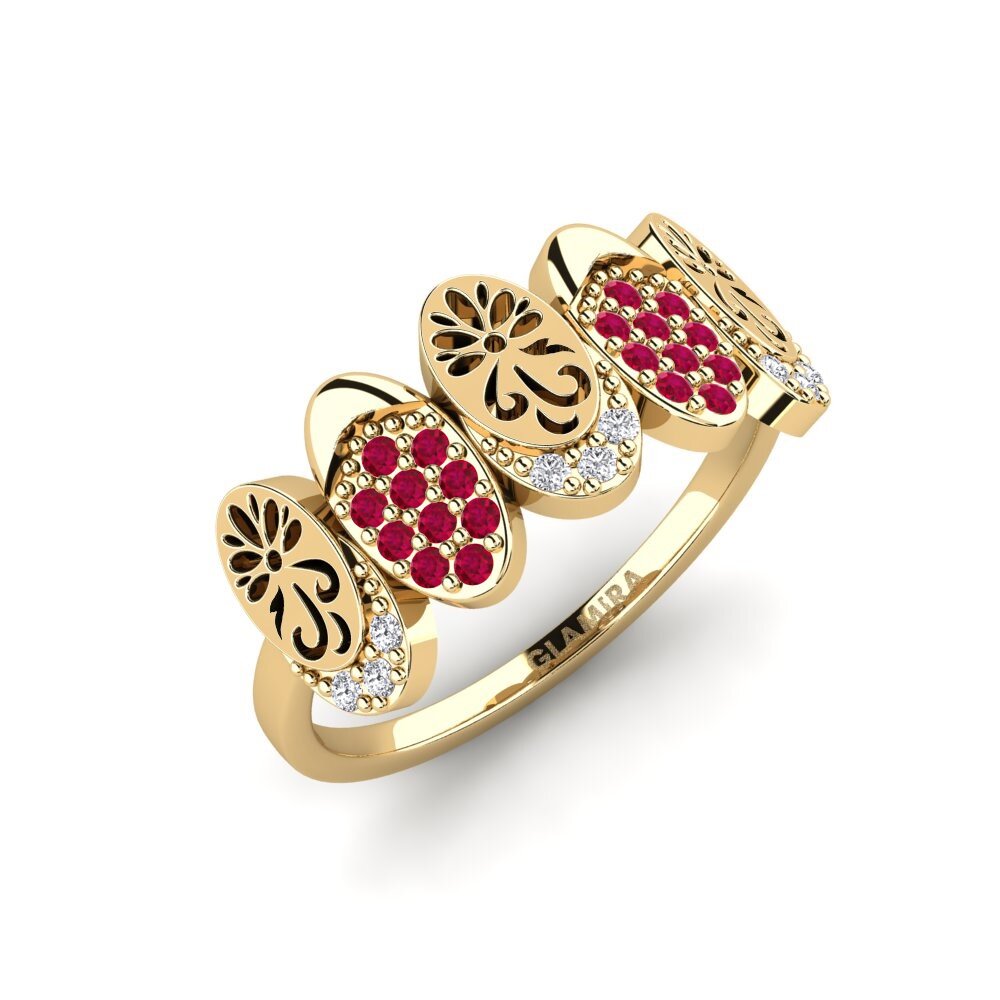Rubí Anillo Qobooru