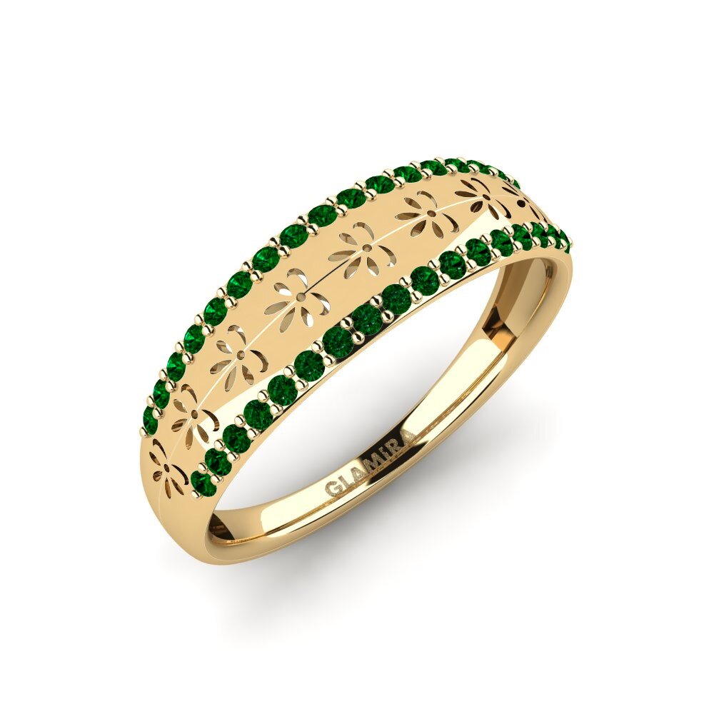 Zircone Vert Bague Ruvara