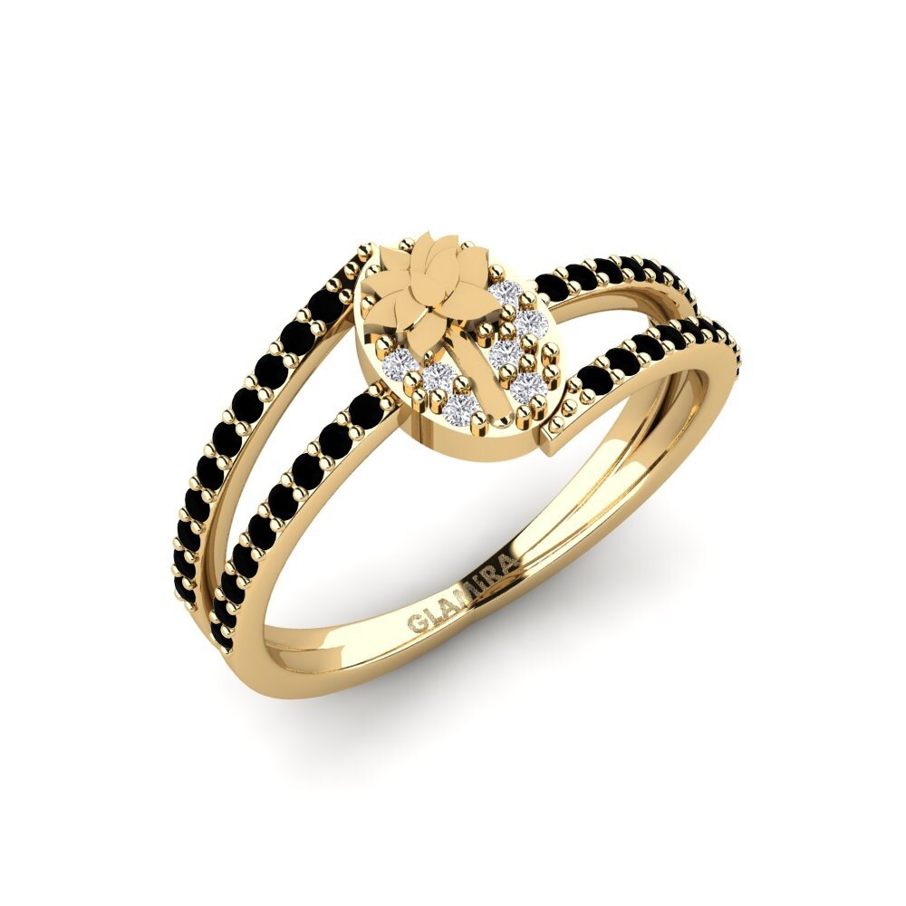 Diamante Negro Anillo Seravine