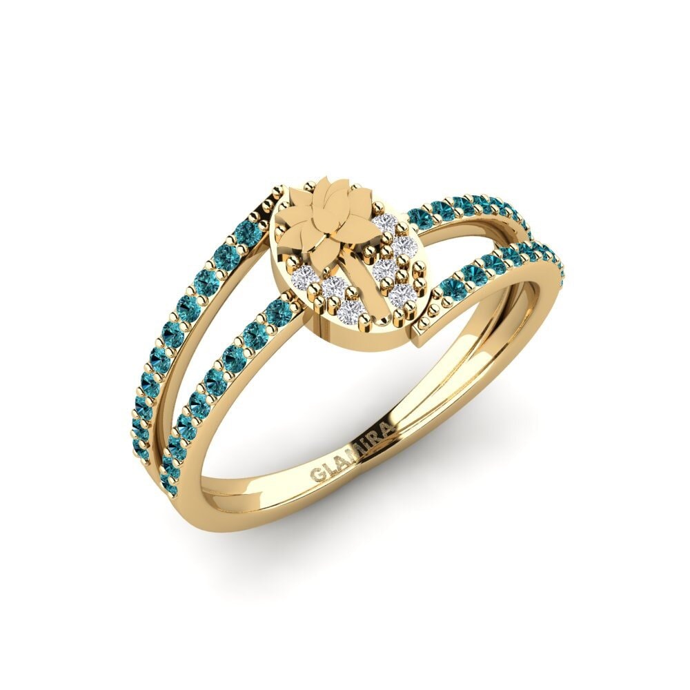 Blue Diamond Ring Seravine