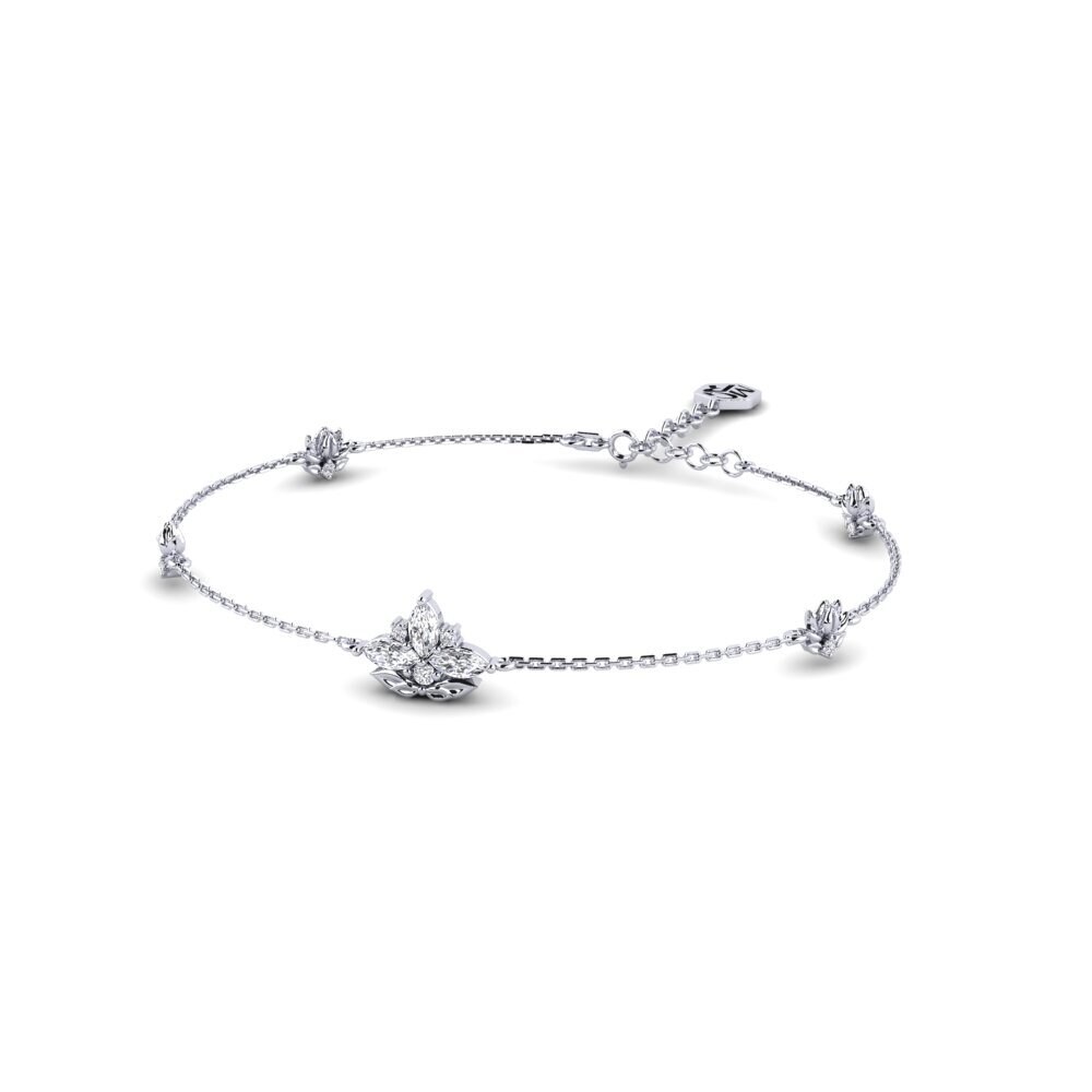 Paladio Diamante Pulsera de Mujer Tactilia