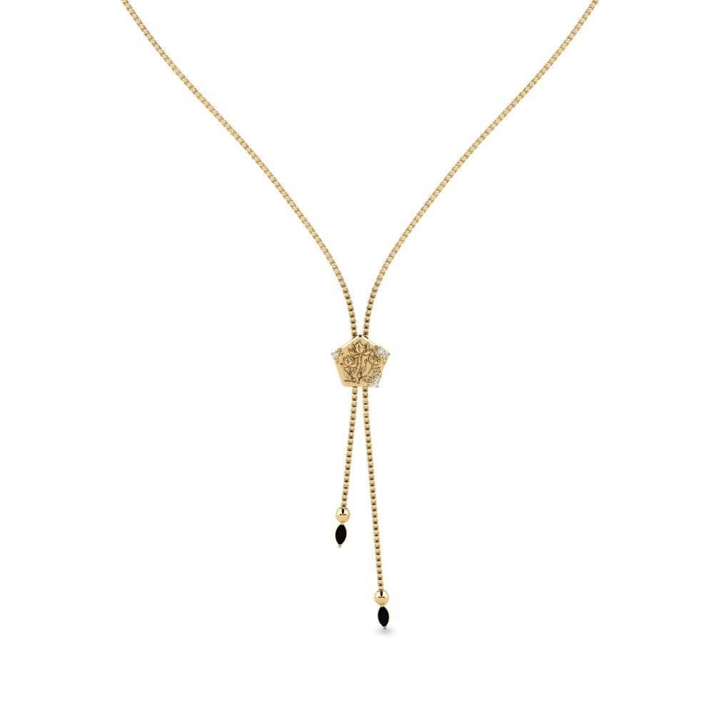 Zafiro negro Collar de Mujer Taxaceae