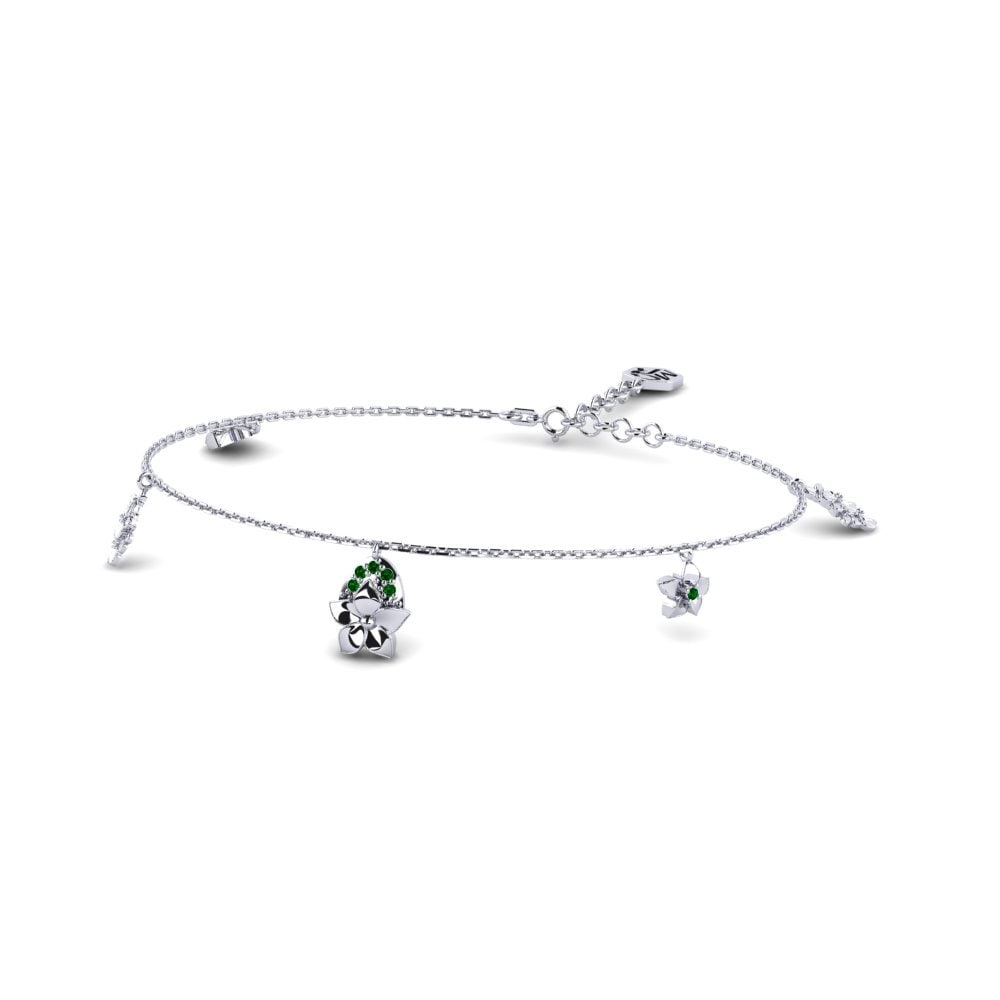 Paladio Circonita Verde Pulsera de Mujer Thired