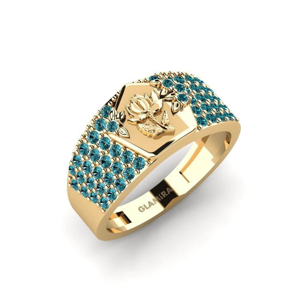 Blue Diamond Ring Trabalho