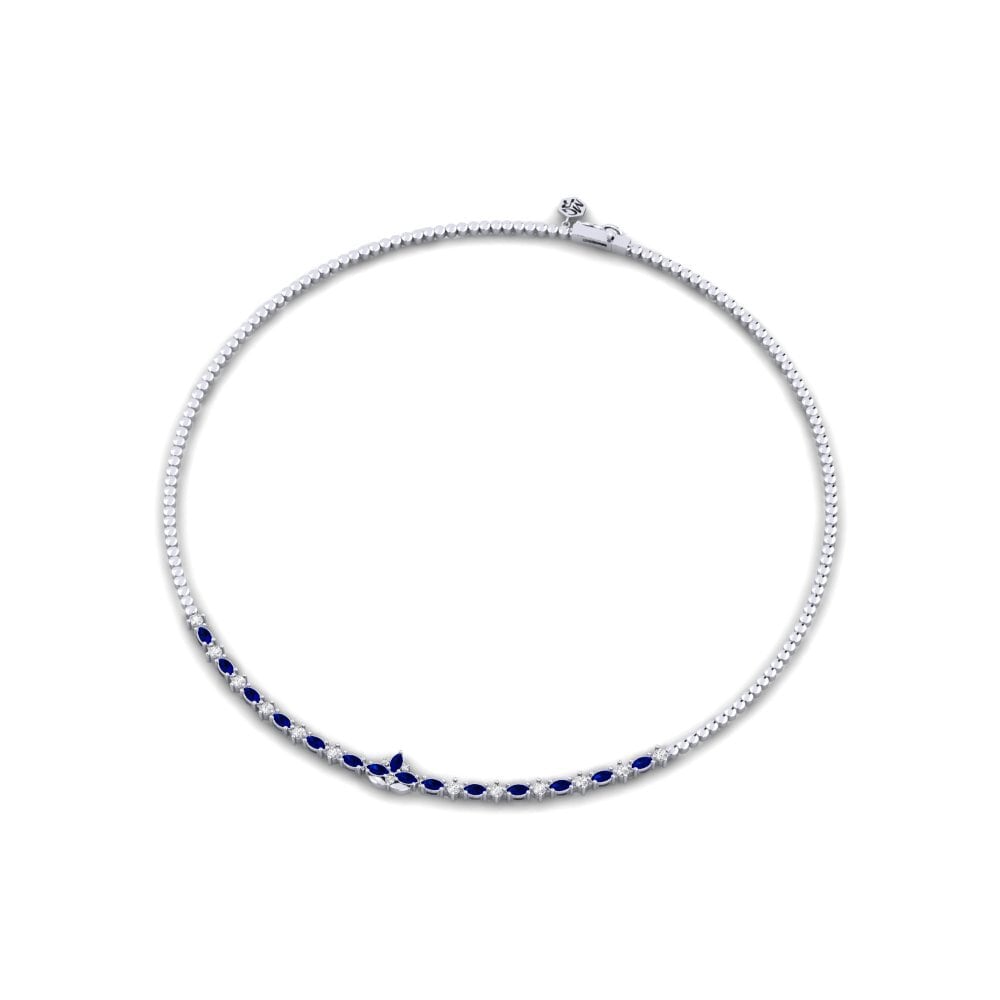 シルバ925 サファイア Colliers Urkraft