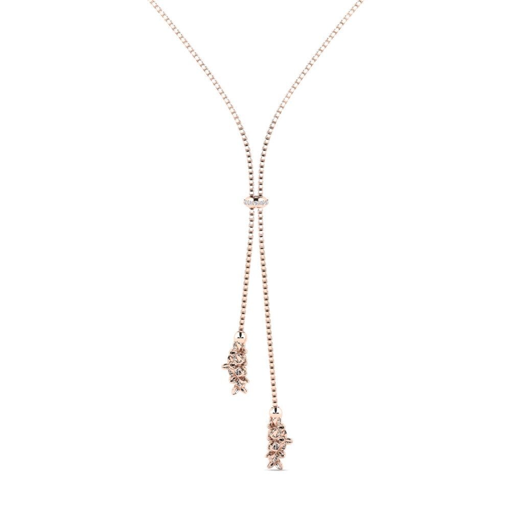 14k Oro Rosa Collar de Mujer Vaeloria