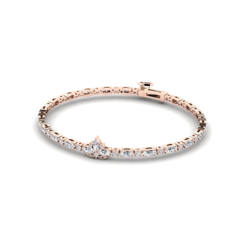 14k Rose Gold Women's Bracelet Vindstille