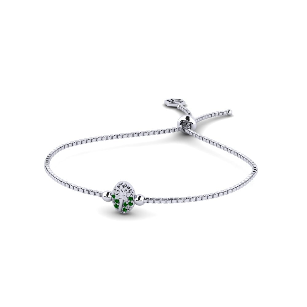 Paladio Circonita Verde Pulsera de Mujer Vionelle