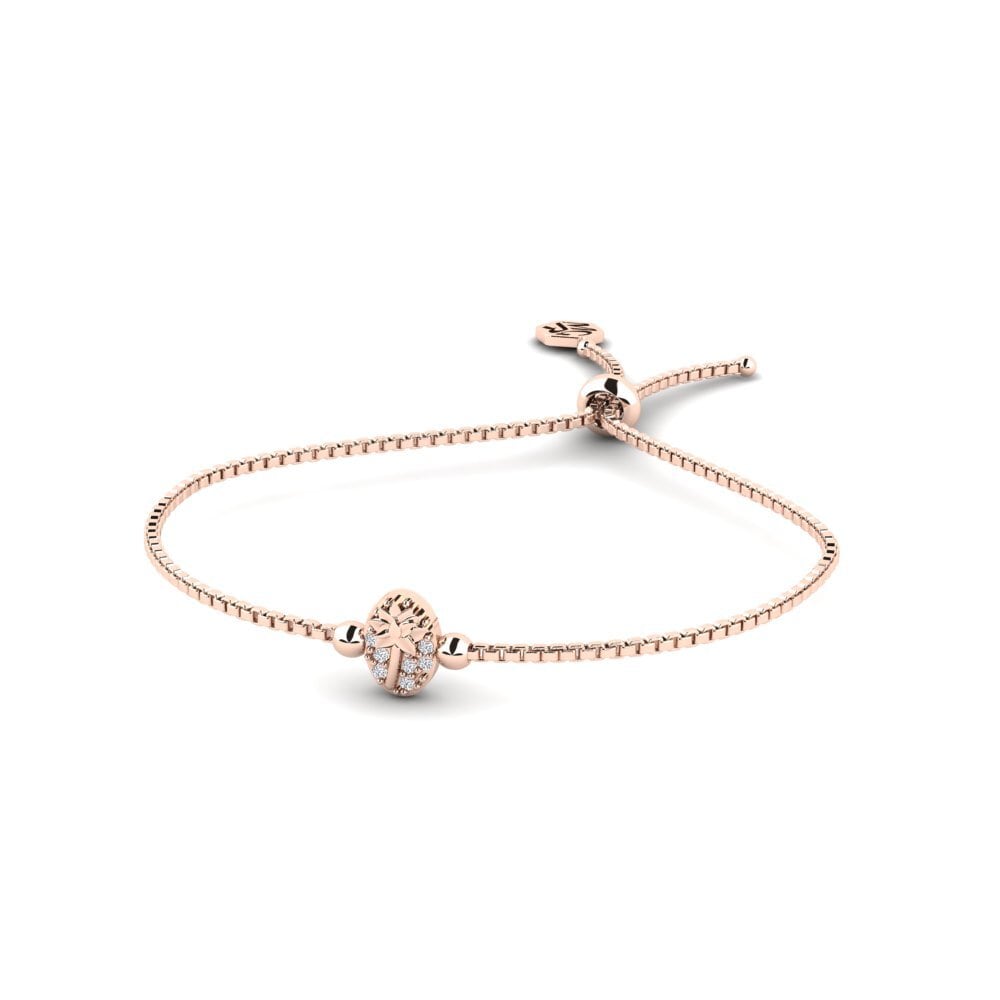 14k Rose Gold Women's Bracelet Vionelle