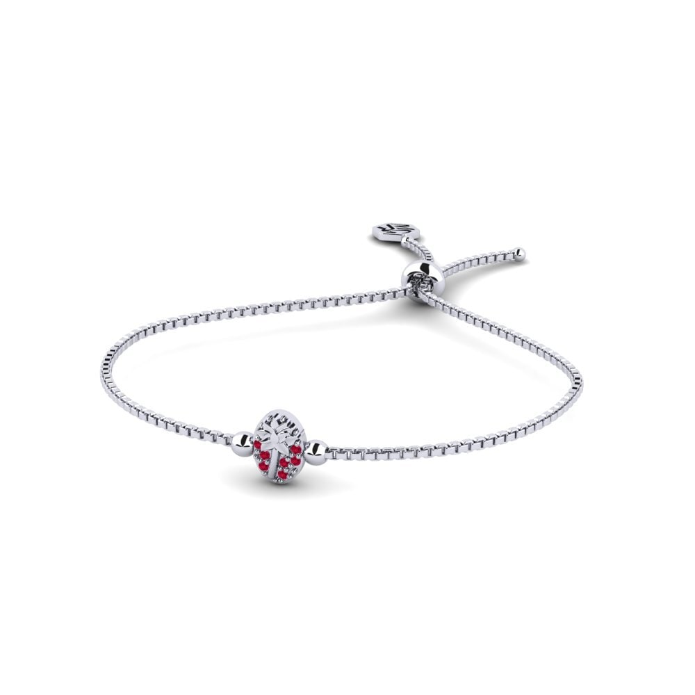 Paladio Rubí Pulsera de Mujer Vionelle