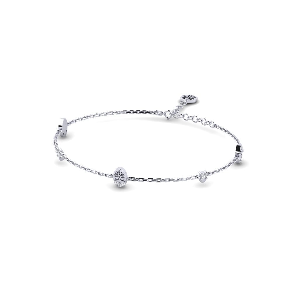 Paladio Diamante Pulsera de Mujer Wayta