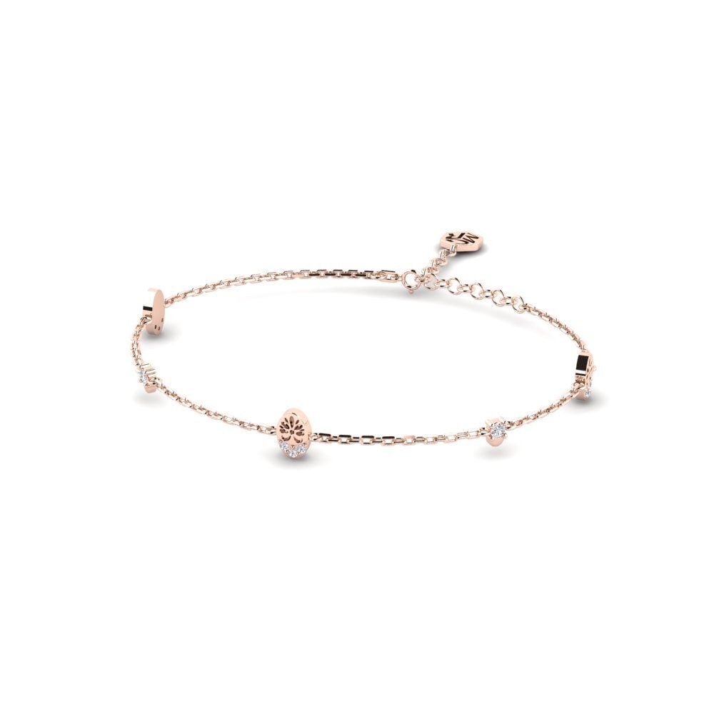 14k Rose Gold Women's Bracelet Wayta
