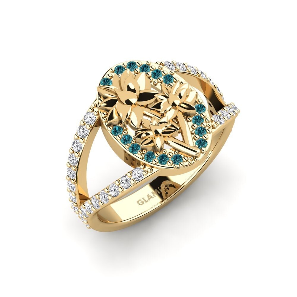 Blue Diamond Ring Alpia
