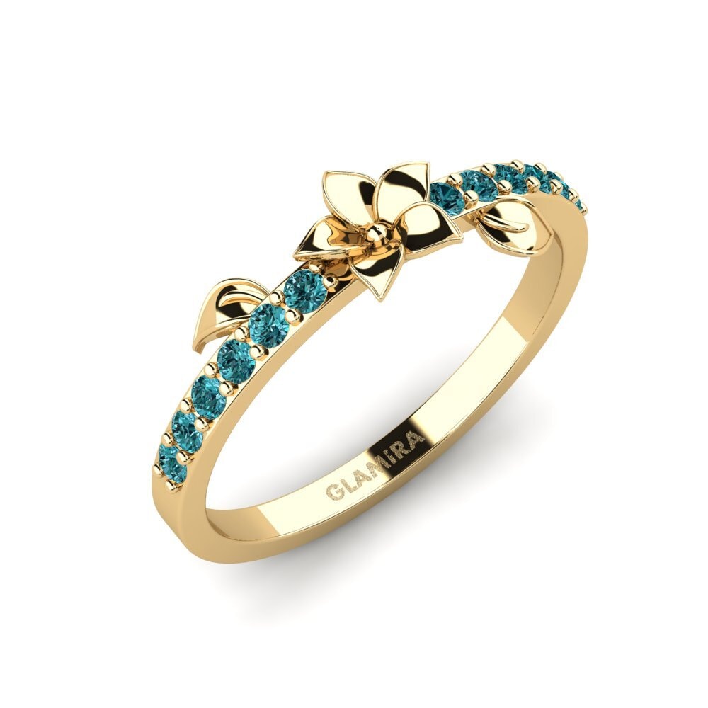 Blue Diamond Ring Bloomse