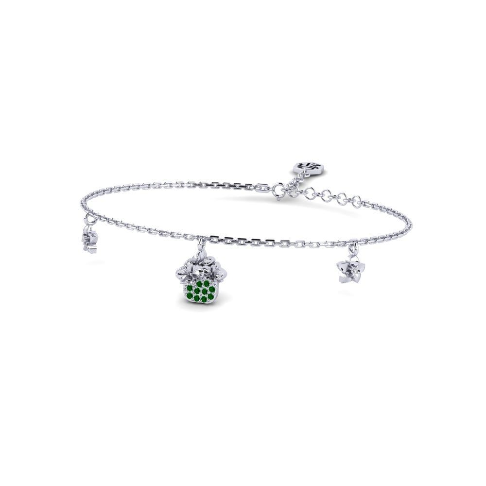 Paladio Circonita Verde Pulsera de Mujer Broadway