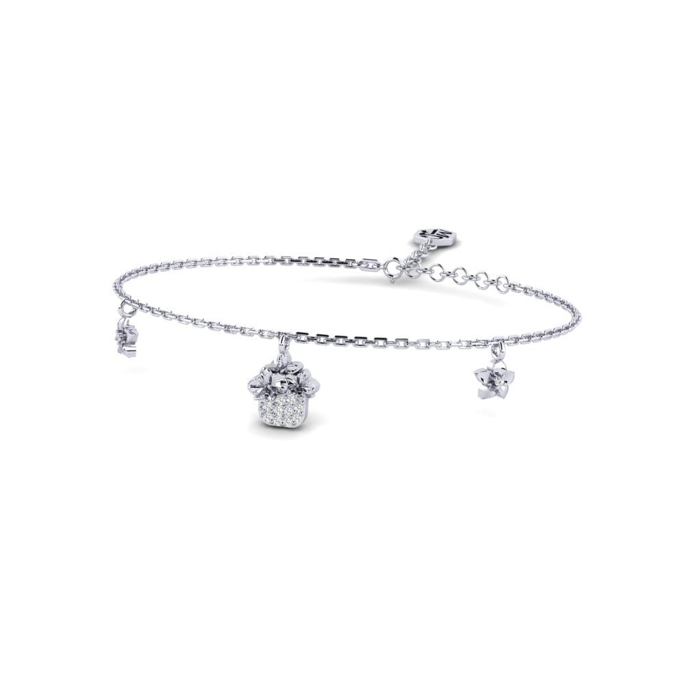 Paladio Moissanita Pulsera de Mujer Broadway