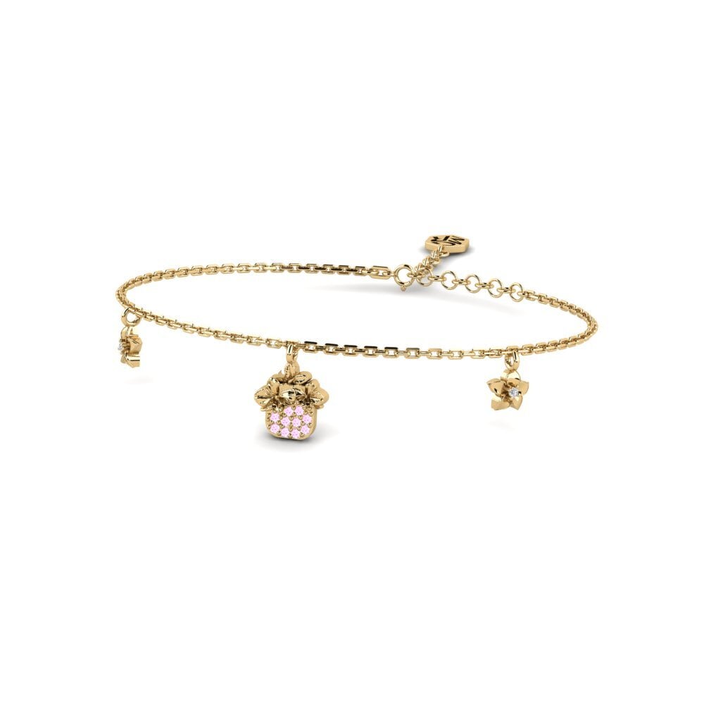 Zafiro Rosado Pulsera de Mujer Broadway