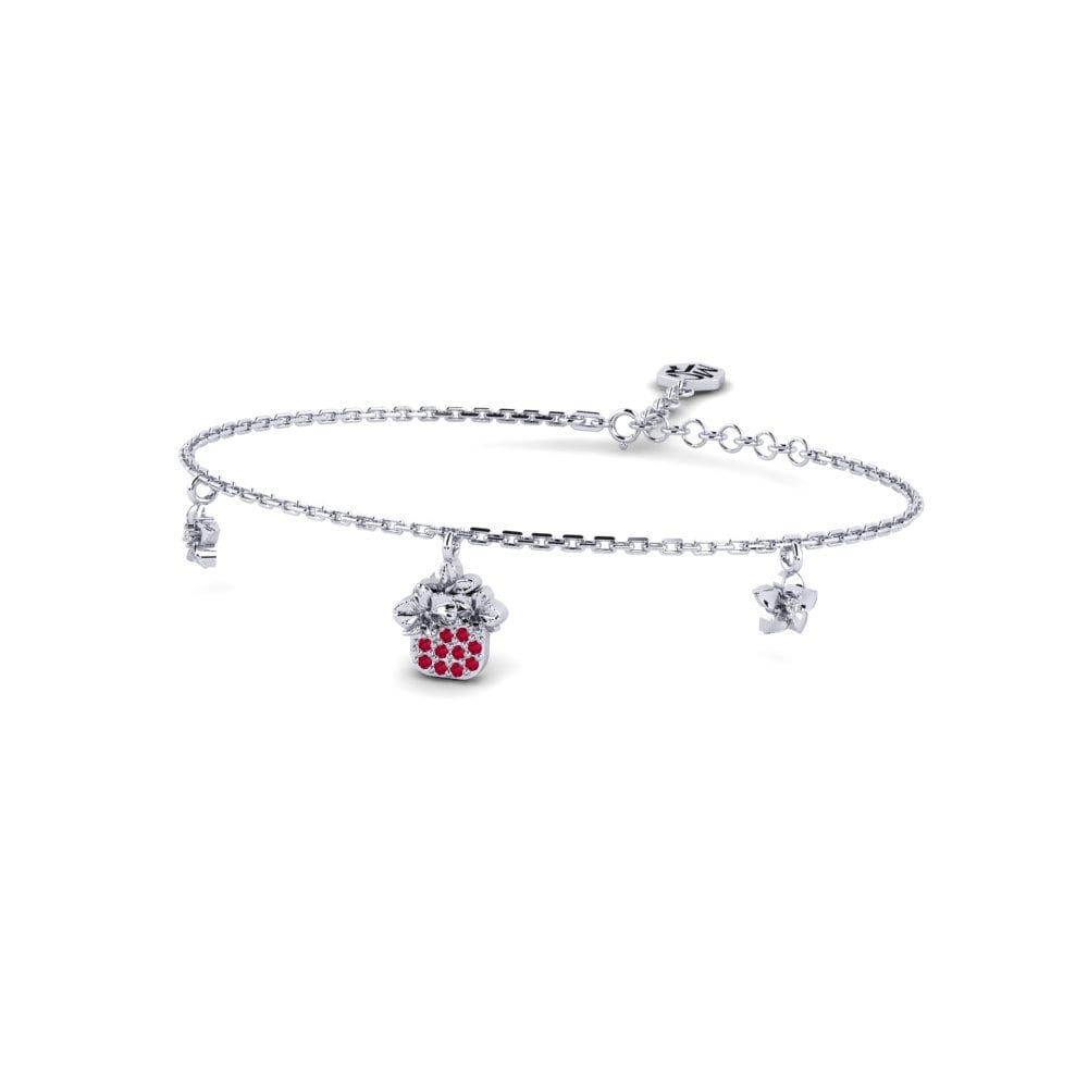 Paladio Rubí Pulsera de Mujer Broadway