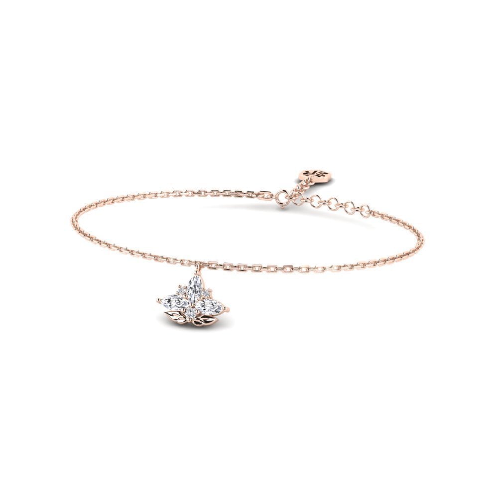 14k Rose Gold Women's Bracelet Elevata
